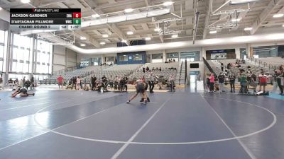 132.6-139.3 lbs Champ. Round 2 - D'Artagnan Fillmore, Wasatch Wrestling Club vs Jackson Gardner, Sanderson Wrestling Academy