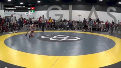 60 lbs Round 2 (6 Team) - Leyton Boyd, Ohio Gold vs Sam Levine, Steel Valley Renegades Wrestling Club