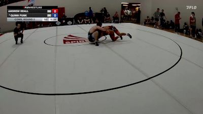 92 kg Cons. Round 2 - Andrew Reall, Bears Wrestling Club vs Quinn Funk, Bearcat Wrestling Club