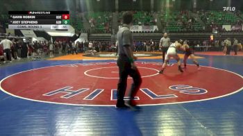 7A 190 lbs Cons. Round 3 - Joey Stephens, Albertville vs Gavin Robkin, Huntsville