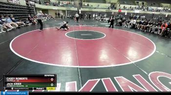 126 lbs Semis & 1st Wrestleback (8 Team) - Casey Roberts, Vacaville vs Jack Krier, Zumbrota-Mazeppa