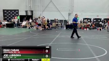 285 lbs Round 7 (8 Team) - Isiah Caban, Gold Medal WC vs Joe Lubinska, Battle Axe