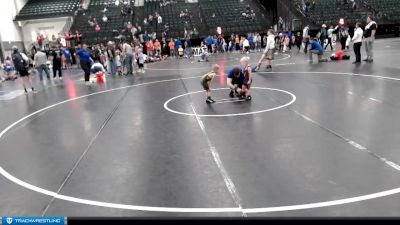 32-36 lbs Round 5 - Benson Otto, Kearney Catholic Wrestling Clu vs Jenna Schriner, Holdrege