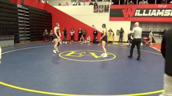 140 lbs Semifinal - Anna O`Rear, West Delaware vs Evelyn Eggleston, Iowa City Liberty