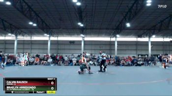 119 lbs Round 2 (4 Team) - Braelyn Arredondo, All IN Wrestling Academy vs Calvin Rausch, Suples