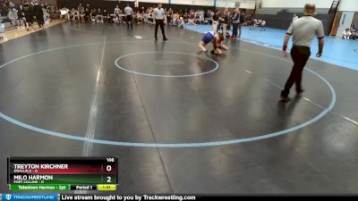 106 lbs Round 1 (10 Team) - Milo Harmon, Fort Collins vs Treyton Kirchner, Ogallala