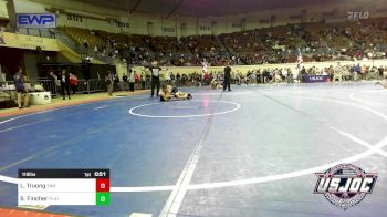 119 lbs Consi Of 32 #2 - Lenox Truong, Shelton Wrestling Academy vs Stran Fincher, Plainview Youth Wrestling Club