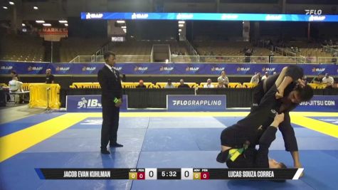 Lucas Souza Correa vs Jacob Evan Kuhlman 2026 Pan Jiu Jitsu IBJJF Championship
