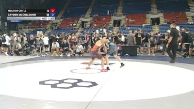 113 lbs Cons. Rd Of 32 - Hector Ortiz, Texas vs Cayden McCullough, Ohio