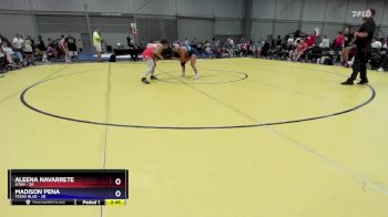 120 lbs 4th Wrestleback (16 Team) - Aleena Navarrete, Utah vs Madison Pena, Texas Blue