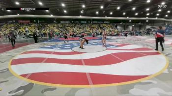 160 lbs Champ. Round 1 - Sandra Moves Camp, Tatanka Tuff vs Daesey Mcnary, Fairfield Wrestling Club