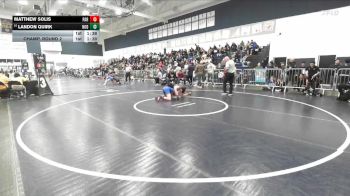 106 lbs Champ. Round 2 - Matthew Solis, Paramount vs Landon Quirk, Nordhoff