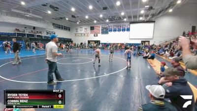 67 lbs Quarterfinal - Ryder Teten, High Plains Thunder vs Corbin Renz, Douglas WC