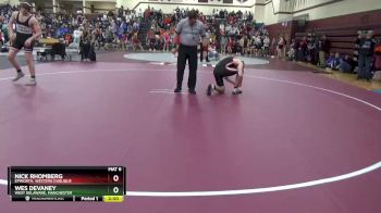 JV-38 lbs Quarterfinal - Nick Rhomberg, Epworth, Western Dubuque vs Wes Devaney, West Delaware, Manchester