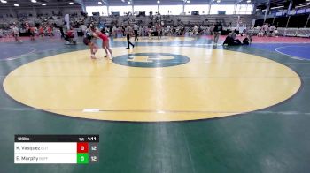 126 lbs Rr Rnd 3 - KaylA Vasquez, Elite NJ Girls vs Emily Murphy, Buffalo Valley