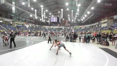 102 lbs Semifinal - Easton Weidner, 2tg vs Ricardo Poolaw, New Mexico Bad Boyz