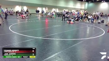 126 lbs Round 1 (6 Team) - Jase Jaspers, Iowa Black vs Gunner Merritt, Storm Wrestling