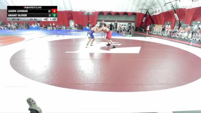 215 lbs Quarters & Wb (16 Team) - Jaden Lehman, Batavia A vs Grant Oliver, Cambridge-Isanti Blue