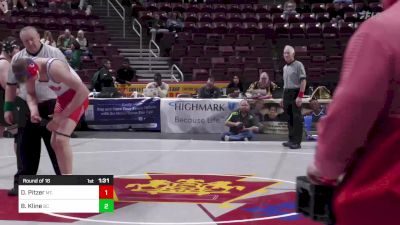 215 lbs Round Of 16 - Dylan Pitzer, Mt. Pleasant vs Brody Kline, Berks Catholic