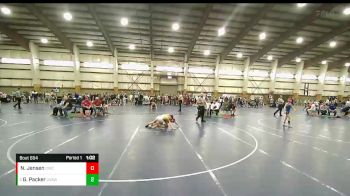 92 lbs Quarterfinal - Greysen Packer, Upper Valley Aces Wresstling vs Nash Jensen, Delta Wrestling Club