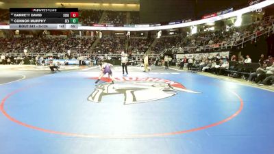 II-124 lbs Cons. Round 2 - Connor Murphy, Seaford vs Barrett David, South Seneca