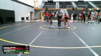 105 lbs Semifinal - Victoria Zelaya, North Central vs Aaniyah Jeffers, North Central