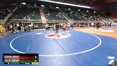 71 lbs 3rd Place Match - Cooper Wright, Green River Grapplers vs Mason Dresser, Windy City Wrestlers