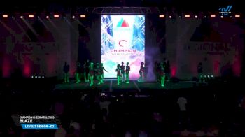 Champion Cheer Athletics - BLAZE [2025 L3 Senior - D2 Day 1] 2025 The West Regional Summit & The Recreational Summit