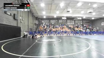 285 lbs Cons. Round 2 - Alejandro Moreno, Edison vs Aaden Johnson, Stockdale