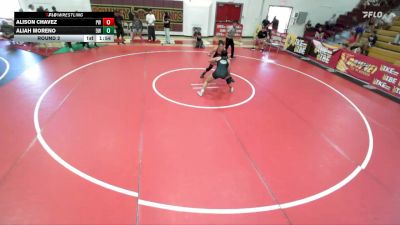 145 lbs Round 2 - Aliah Moreno, 951 WC vs Alison Chavez, Pounders WC