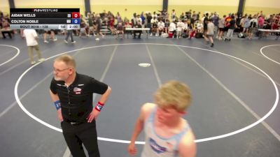 138 lbs Champ. Round 1 - Aidan Wells, SD vs Colton Noble, MN