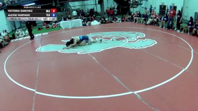 120 lbs Victoria Sanchez, North Dakota Gold vs Alexie Hurtado, Texas Red