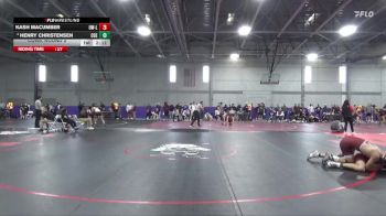 184 lbs Cons. Round 3 - Kash Macumber, Wisconsin-La Crosse vs Henry Christensen, Coe