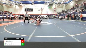 130 lbs Champ. Round 2 - Maddie Wells, St. Joseph (S.J.-Ogden) vs Brianna Carbajal, Morton Cicero