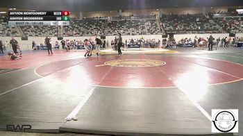 130 lbs Consi Of 32 #1 - Jayvion Montgomery, Westmoore Wresting vs Ashton Brodersen, Enid Junior High