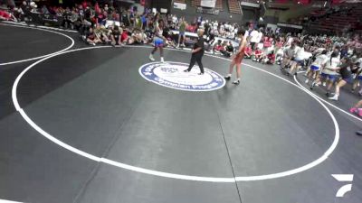 138 lbs Keanu Perez, BAWA-Bay Area Wrestling Association vs Isaiah Vaughan, NAWA - North Area Wrestling Association