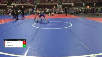 137 lbs Champ. Round 1 - Mikael Richard, Jefferson vs Straud Sims, Malta