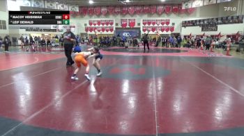 65 lbs Semifinal - Leif Dewald, Siouxland Wrestling Academy vs Macoy Heishman, Big Game Wrestling Club