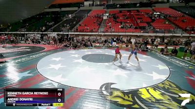 120 lbs Quarterfinal - Kenneth Garcia Reynoso, Arizona vs Andrei Donayri, Oregon