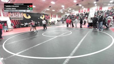 170 lbs Champ. Round 1 - Louisa Siitia, North Torrance vs Angela Salazar, Santa Ana