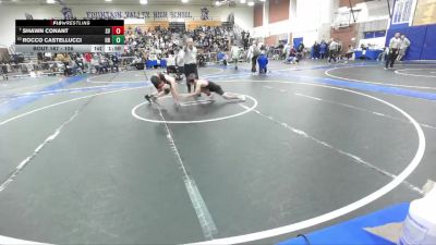 106 lbs Champ. Round 2 - Shawn Conant, Sierra Vista vs Rocco Castellucci, Huntington Beach