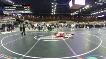 215 lbs Champ. Round 3 - Peter Mocco, Cardinal Gibbons vs Eitan Villalba, Woodward Academy