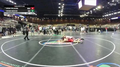 215 lbs Champ. Round 3 - Peter Mocco, Cardinal Gibbons vs Eitan Villalba, Woodward Academy