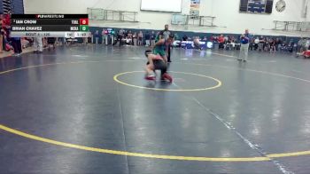 120 lbs Champ. Round 1 - Ian Crow, Tualatin vs Brian Chavez, McKay
