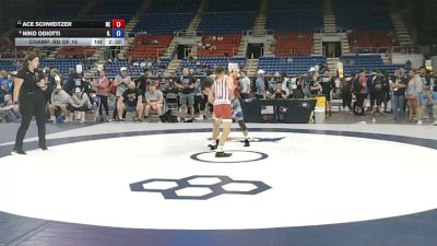 113 lbs Champ. Rd Of 16 - Ace Schweitzer, Nebraska vs Niko Odiotti, Illinois