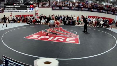 61 kg Champ. Round 2 - Benjamin Davino, Ohio RTC/ Titan Mercury Wrestling Club (TMWC) vs Seth Mendoza, Tiger Style Wrestling Club