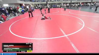 70 lbs Quarterfinal - Eddie Koppa, Marathon vs Maximus Chambers, Mauston TALONS