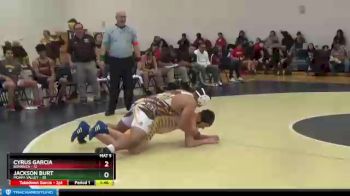 170 lbs Semis And Backside - Jackson Burt, Moapa Valley vs Cyrus Garcia, Bonanza