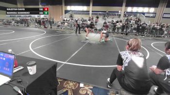 175 lbs Consi Of 8 #1 - Kaleiyah Davis, Threshold WC vs Marissa Guerrero, Legacy Elite