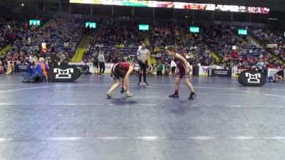 75 lbs Round Of 16 - Harper Berkley, Meyersdale vs Sarah Chase, Northwestern